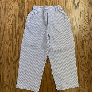 Bella bliss Boys navy seersucker pants 3T
